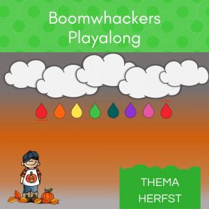 Boomwhackers Playalong Warming up thema Herfst met link naar pagina