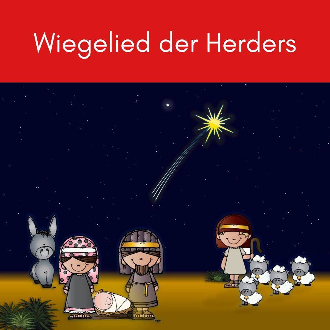 Kinderliedje Wiegelied der Herders, met link naar de pagina.