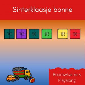Boomwhackers Playalong Sinterklaasje bonne bonne bonne met link naar pagina.